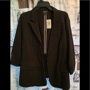 Torrid Black Blazer size 3. New with tags!